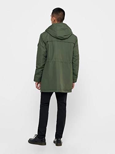 Only & Sons Onspeter Parka Giacca Uomo Tecnica Cappuccio