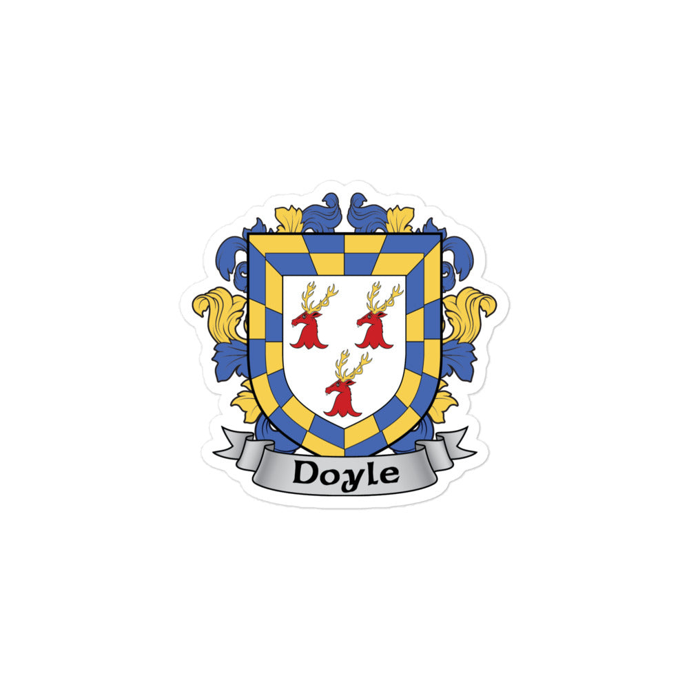 7.62 Design Doyle Irish Coat of Arms sticker vinile 5.5"