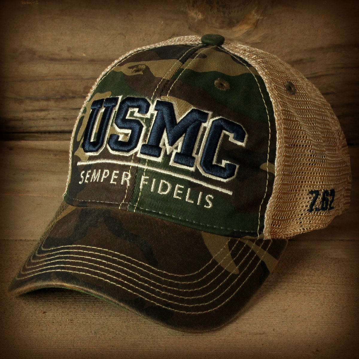 7.62 Design USMC Semper Fidelis cappellino ragazzo camo trucker