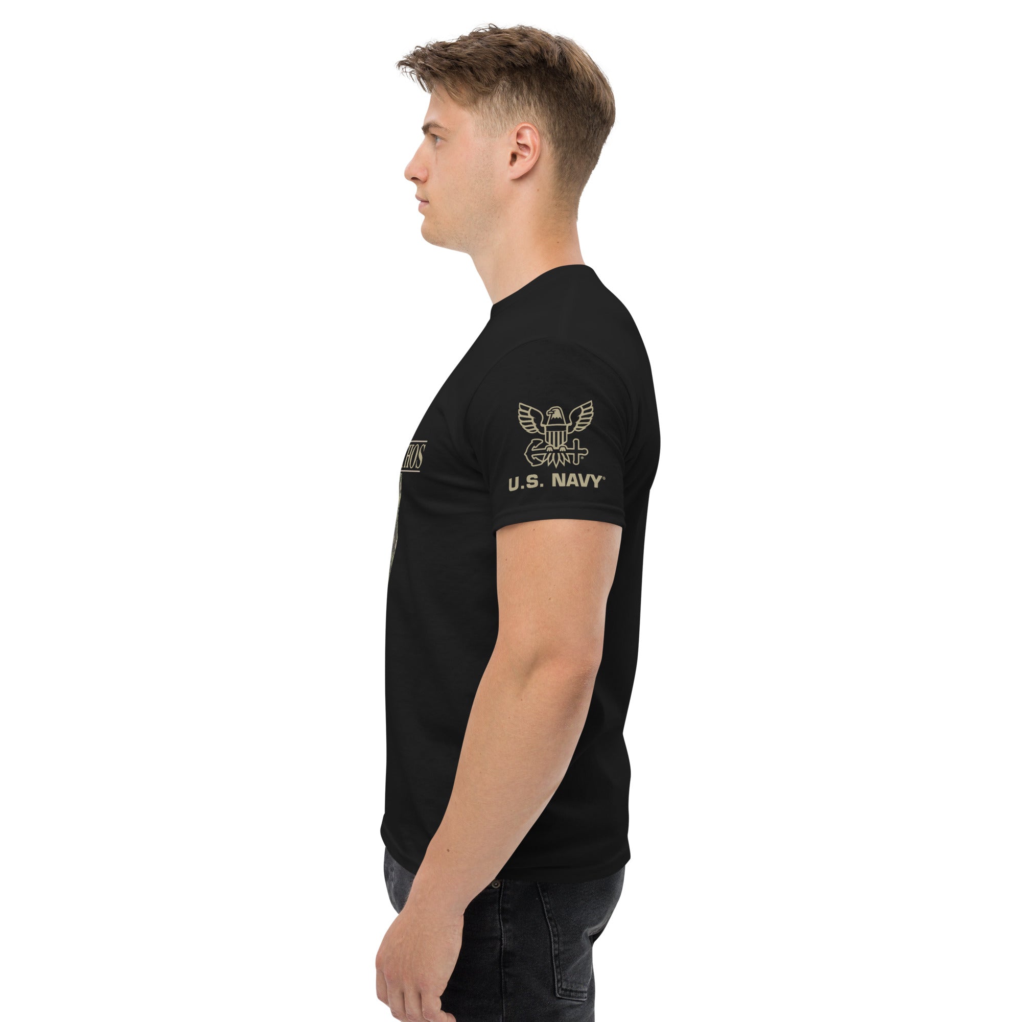 7.62 Design Warrior Ethos T-Shirt uomo nera cotone