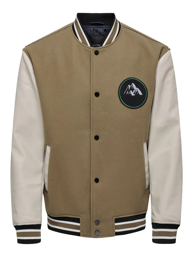 Only & Sons Onsjason bomber jacket giacca uomo college