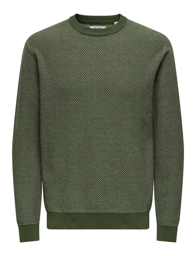 Only & Sons Onsmorgan 12 Maglione Notte d'Oliva