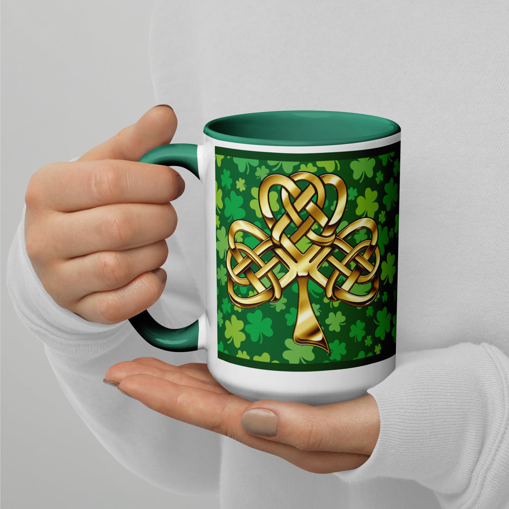 7.62 Design Shamrock Tazza caffè ceramica 443ml verde