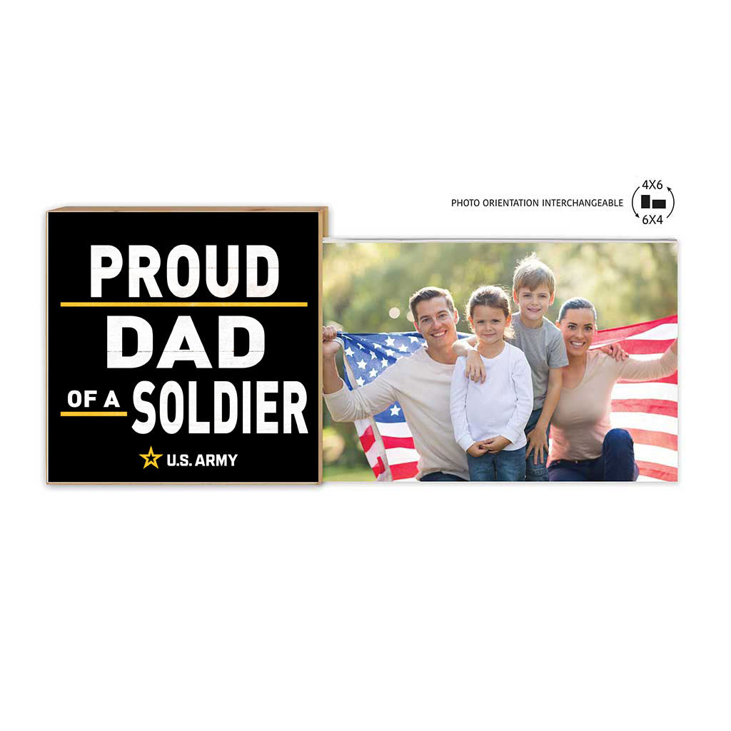 7.62 Design Army Proud Dad Cornice Foto 4x6 Galleggiante