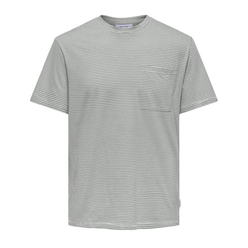 Only & Sons Onsbale t-shirt uomo XS verde cotone