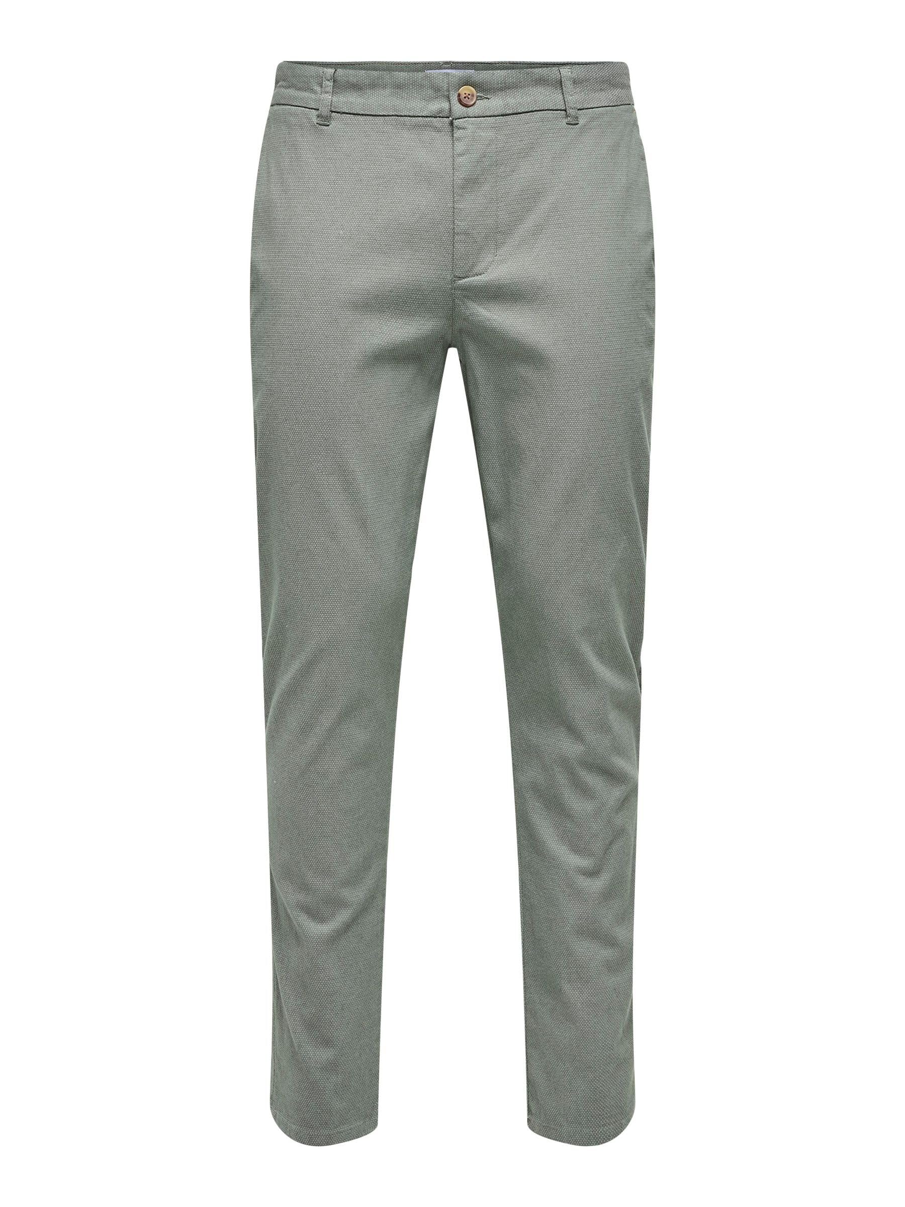 ONLY & SONS Onsmark Pete Pantaloni Uomo Slim Dobby Chino