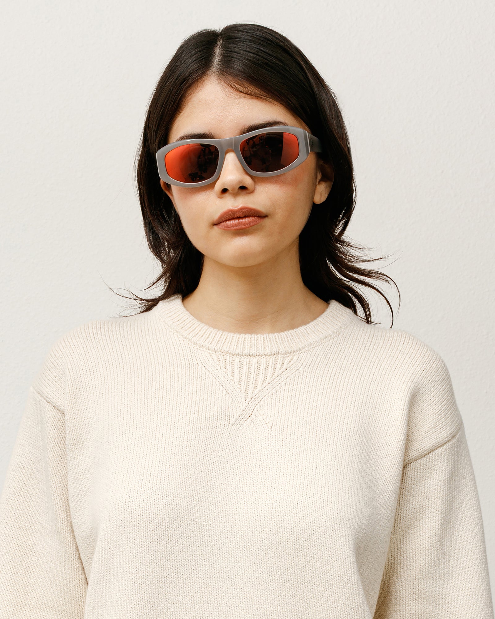 Stussy Accessories Landon Sunglasses occhiali grey silver flare