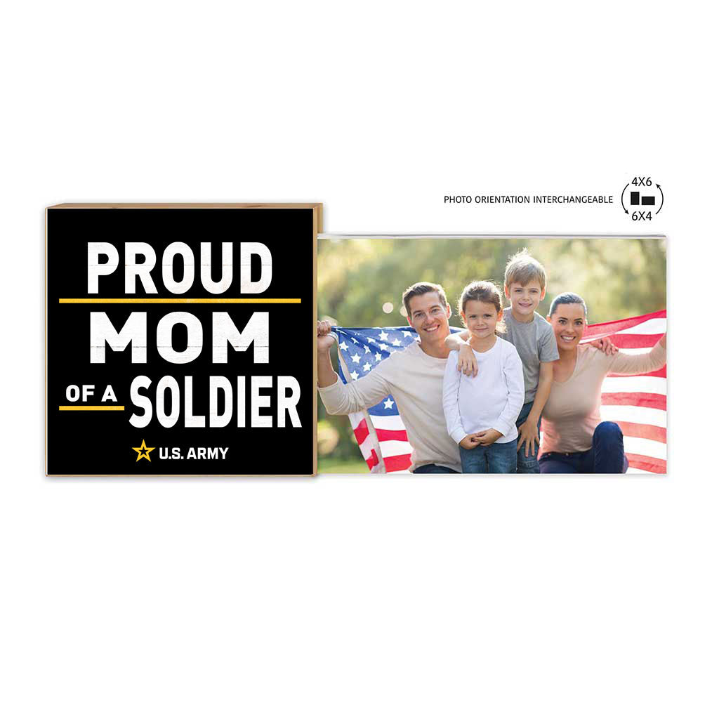 7.62 Design Army Proud Mom cornice foto 4x6 flottante