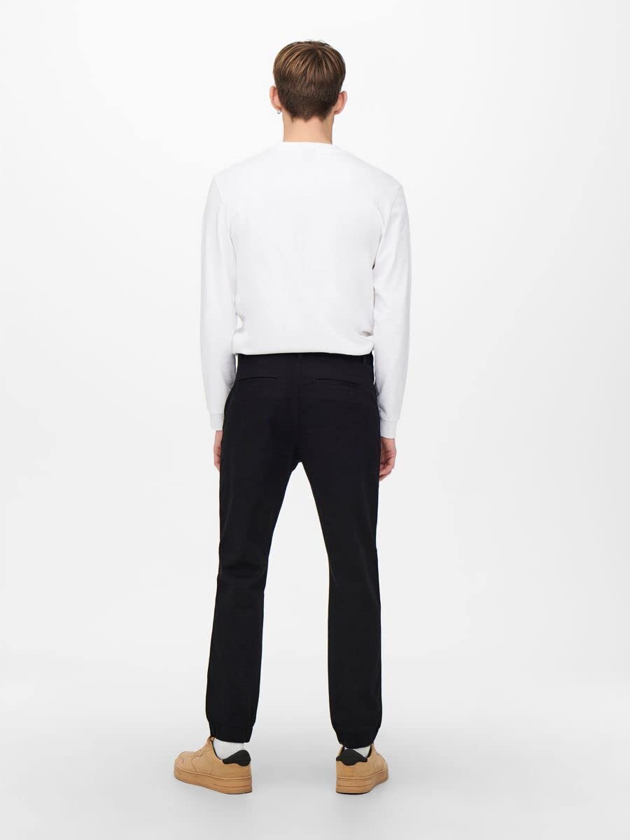 Only & Sons Pantaloni chino uomo tinta unita