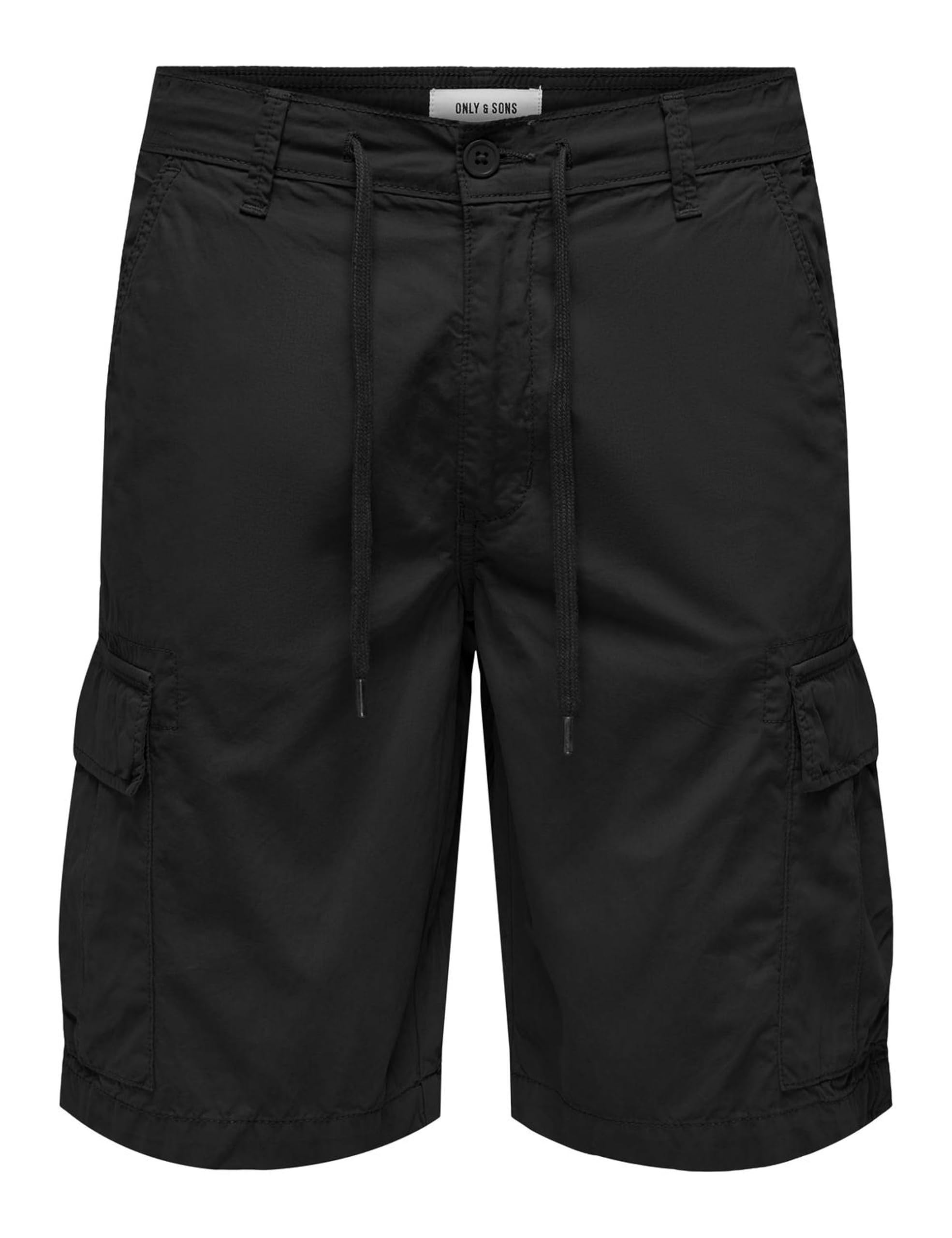 Only & Sons Cargo Pantaloncini Uomo Cotone Nero Taglia L