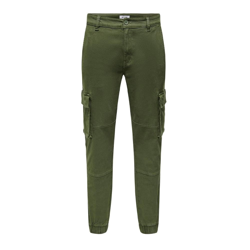 Only & Sons Onscam Life Pantaloni Cargo Kaki Uomo