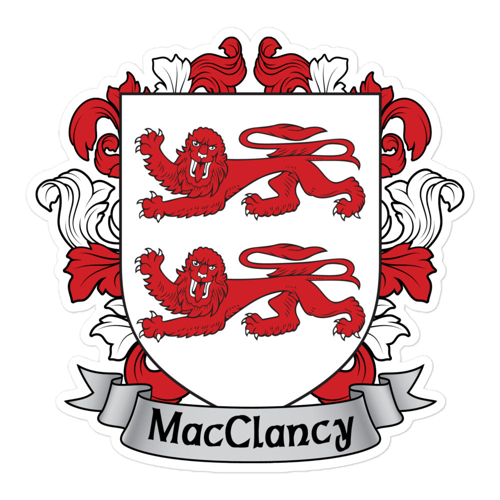 7.62 Design MacClancy sticker vinile 14x14 cm stemma