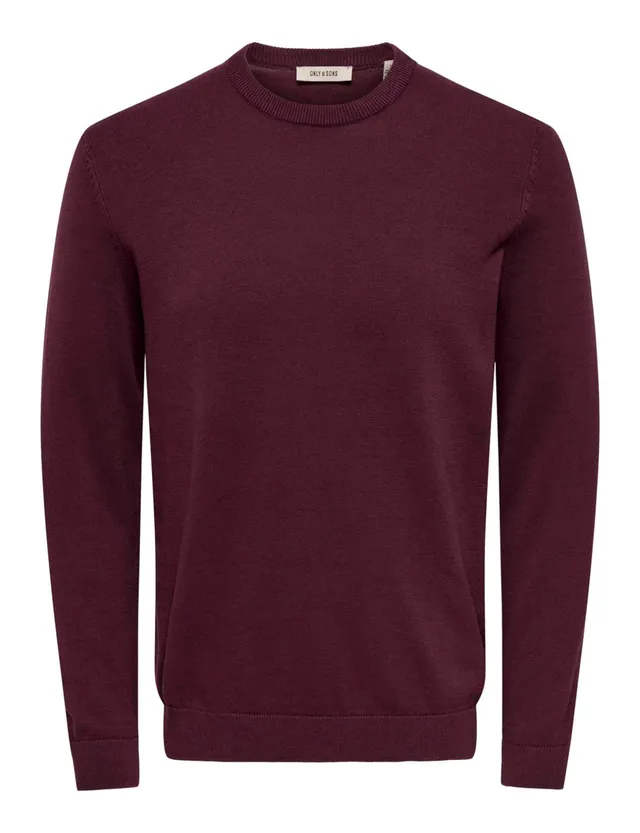 Only & Sons Onsalex Maglia Uomo L Girocollo Blu