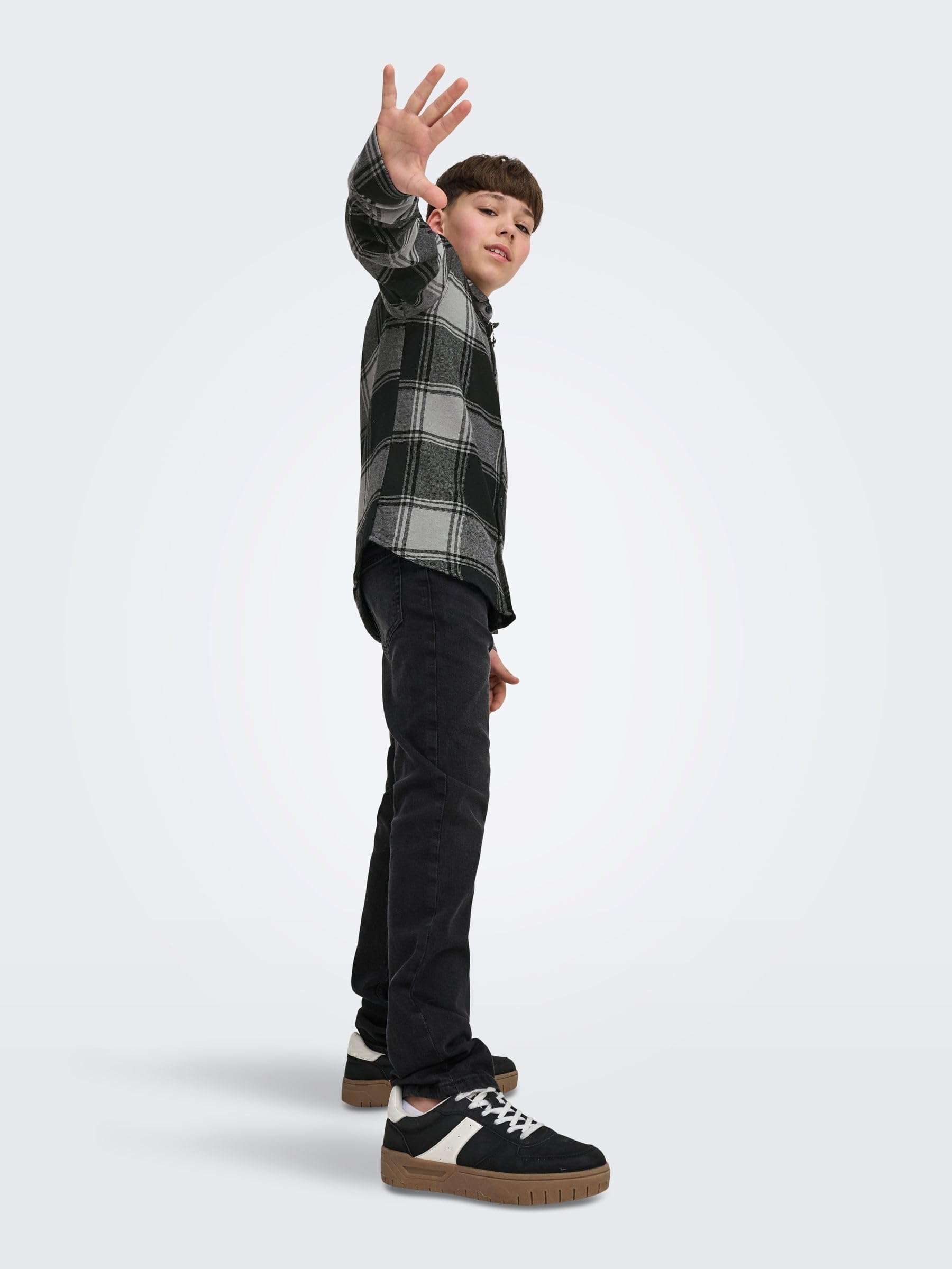 Only Kids Osjgudmund Checked Camicia Ragazzo 176 Quadri