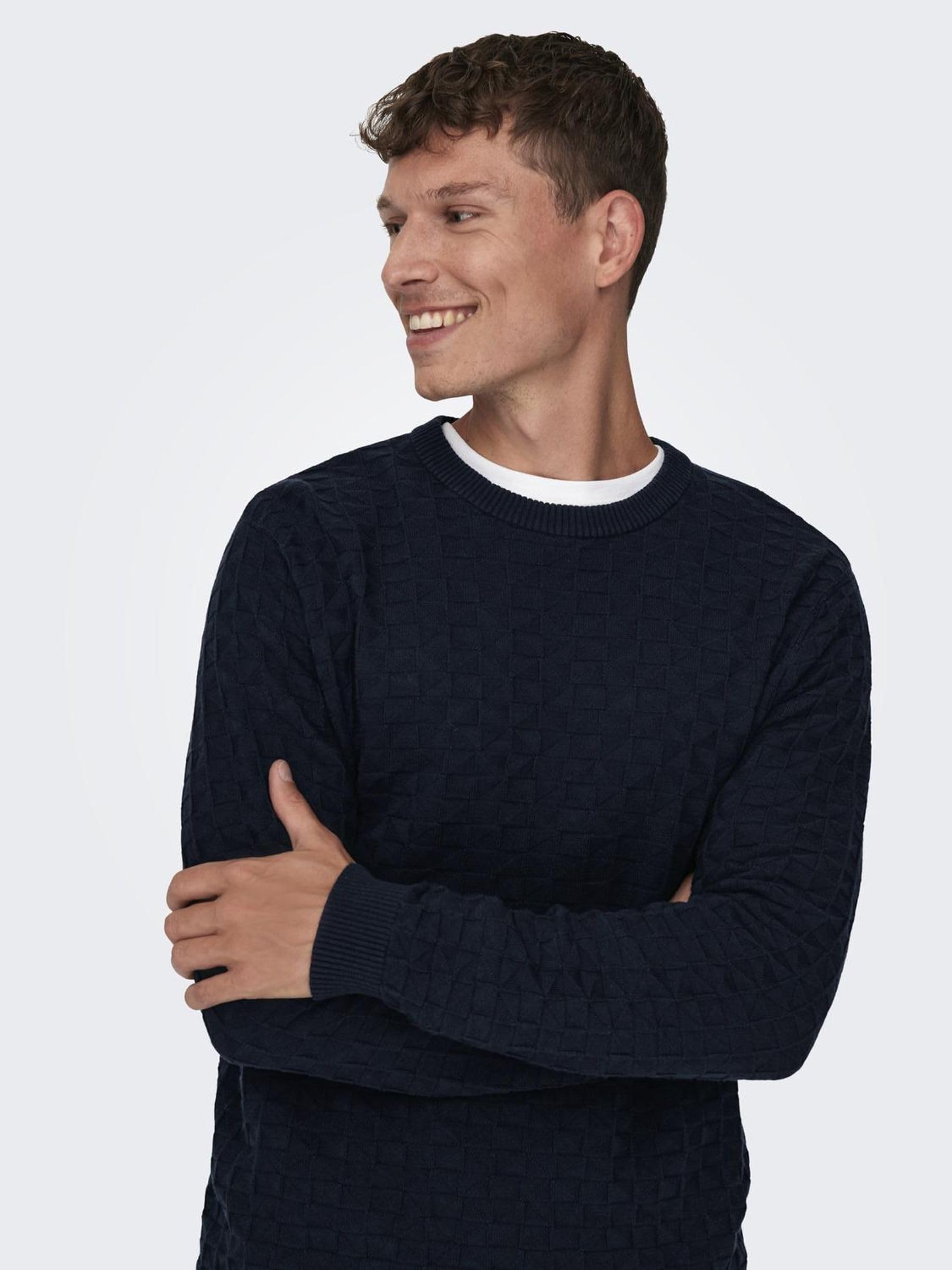 Only & Sons Onskalle Maglione Uomo Verde-2 L