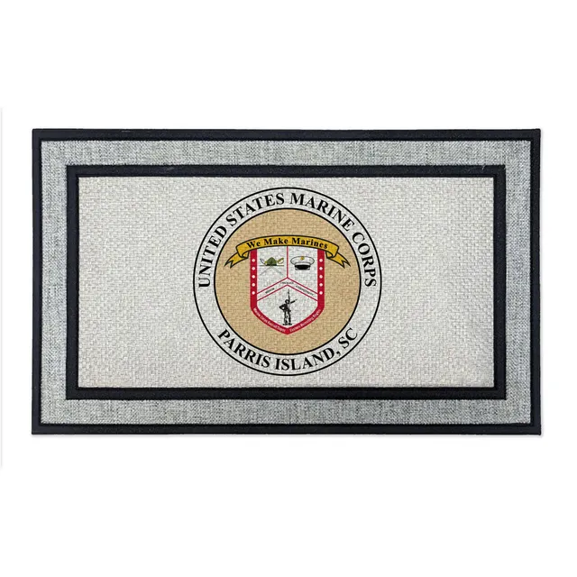 7.62 Design Home Products USMC Parris Island zerbino 45x76 cm grigio