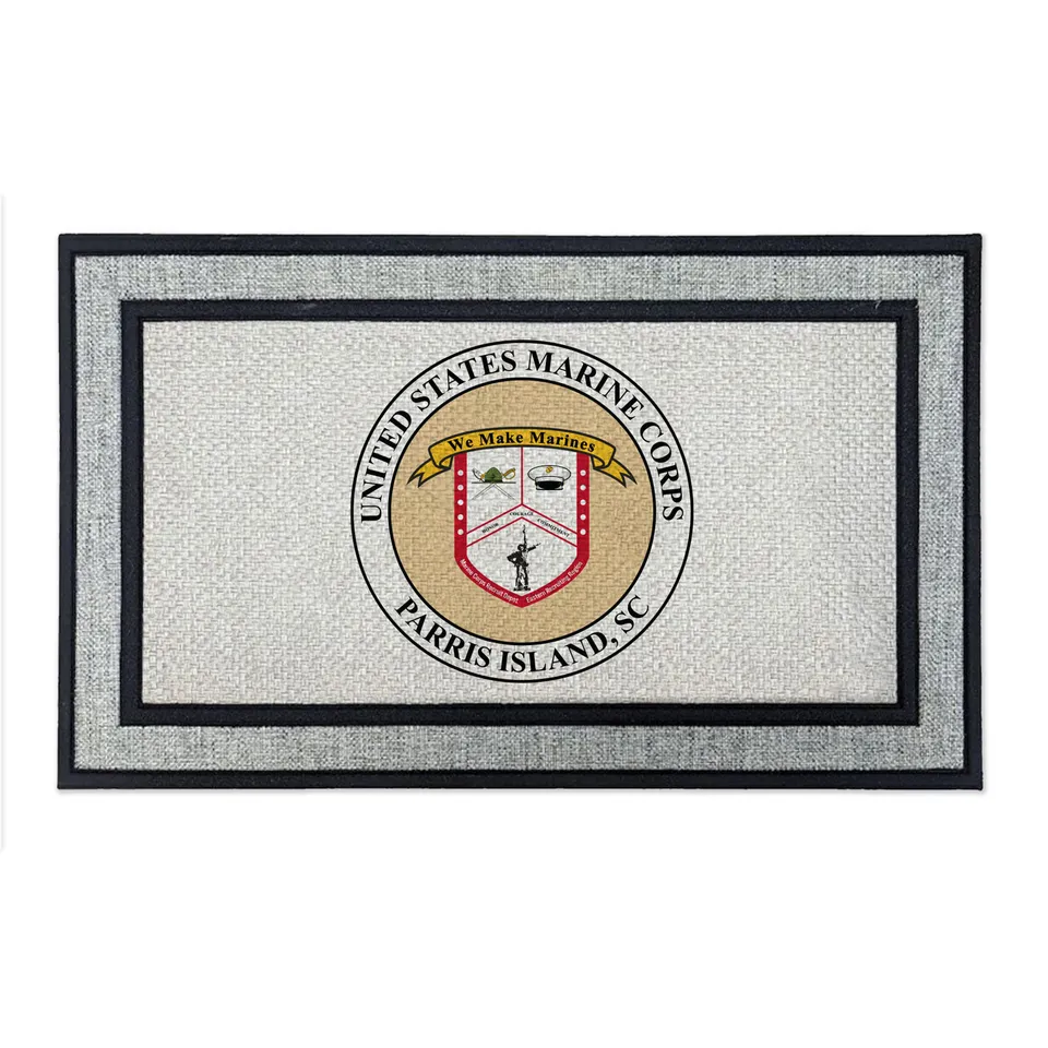 7.62 Design Home Products USMC Parris Island zerbino 45x76 cm grigio