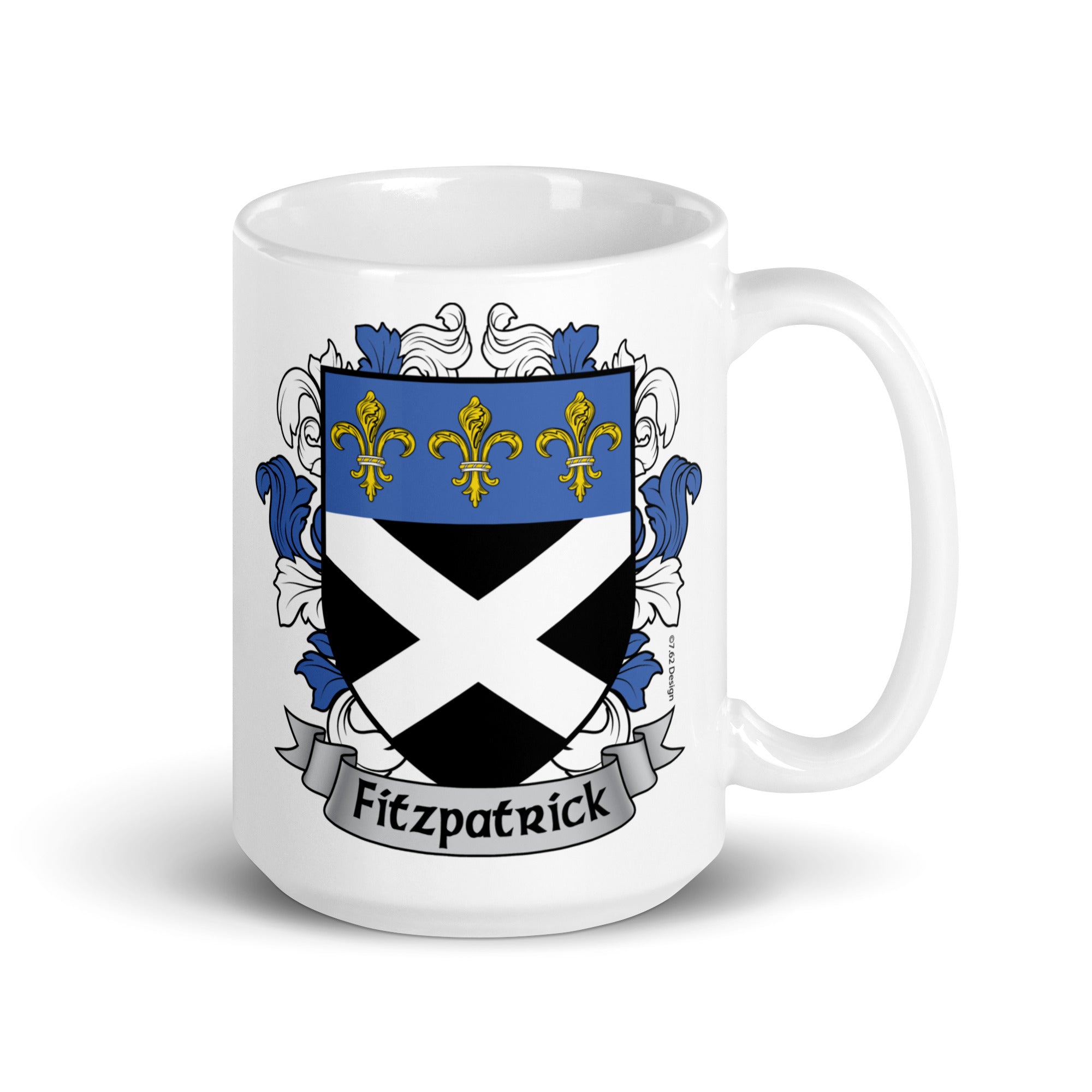 7.62 Design Fitzpatrick tazza ceramica 15oz stemma
