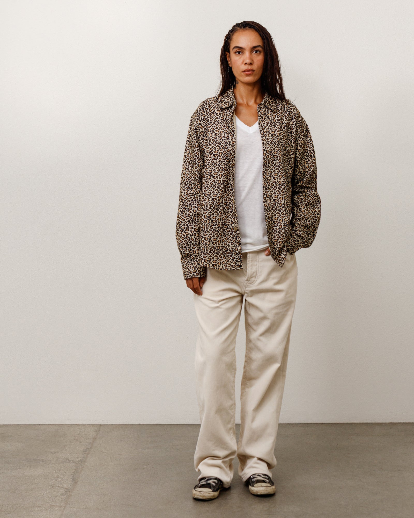 Stussy New Classic Pant pantalone velluto Bone
