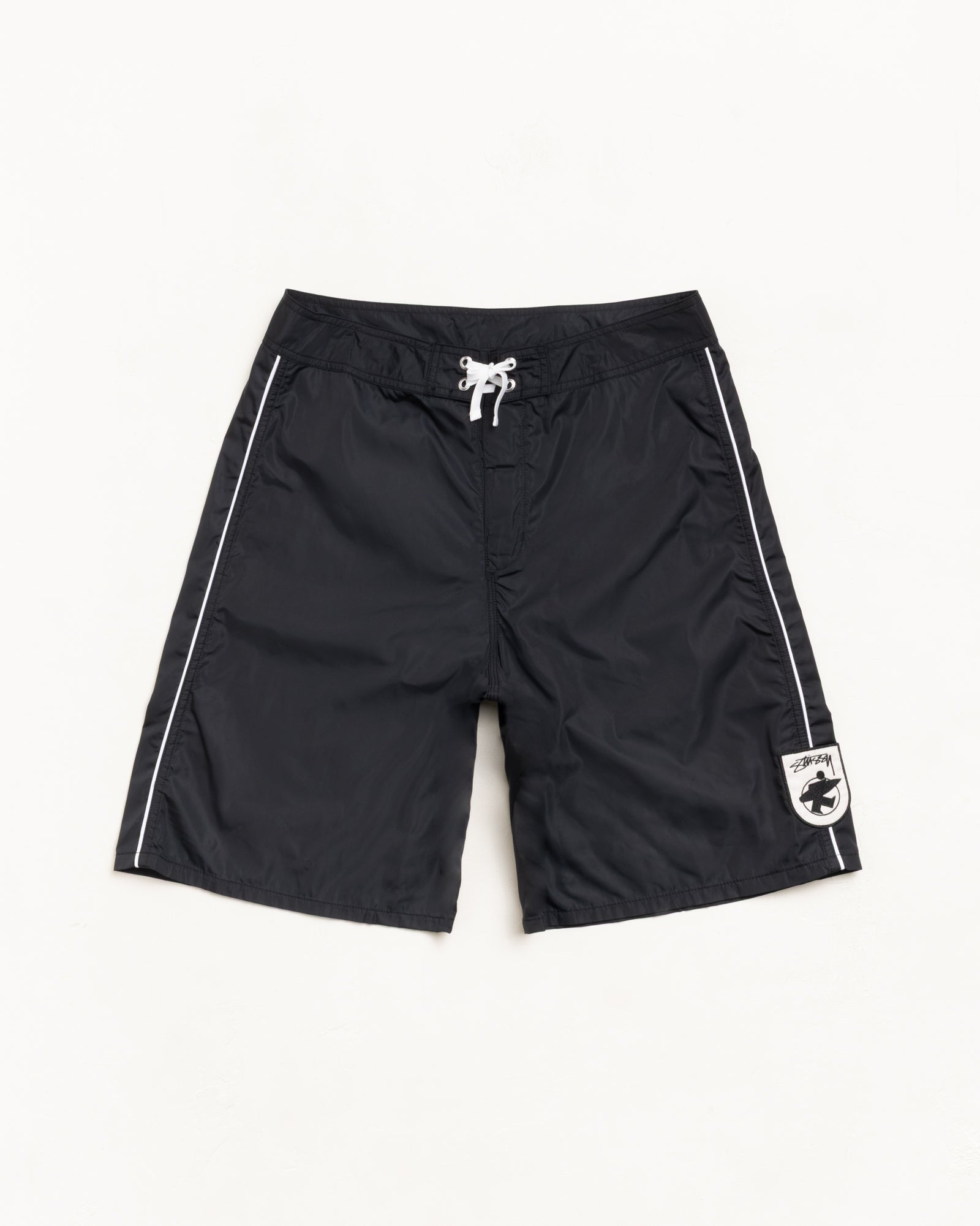 Stussy Surfman Board Short pantaloncini neri poliestere