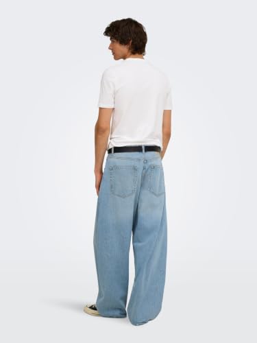 Only & Sons Onskayce Jeans Uomo Vita Alta 38W 32L Barrel Fit