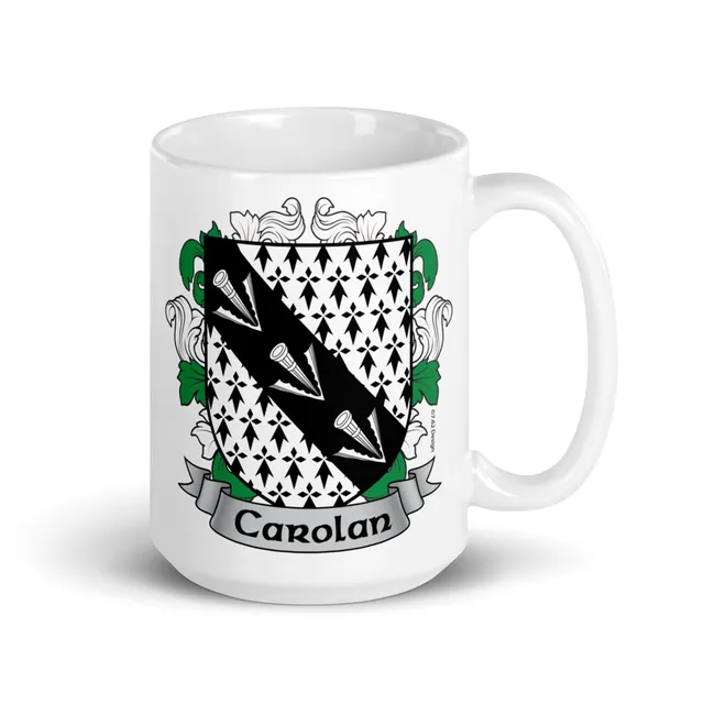 7.62 Design Carolan Irish Tazza ceramica 15oz stemma