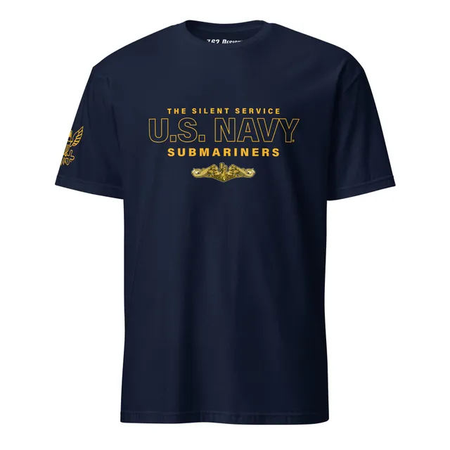 7.62 Design Silent Service Maglietta Uomo Cotone Navy Ufficiale