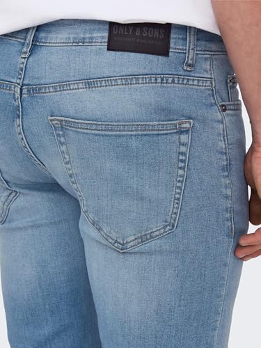 Only & Sons Onsloom Jeans Uomo Slim 29W/34L low rise