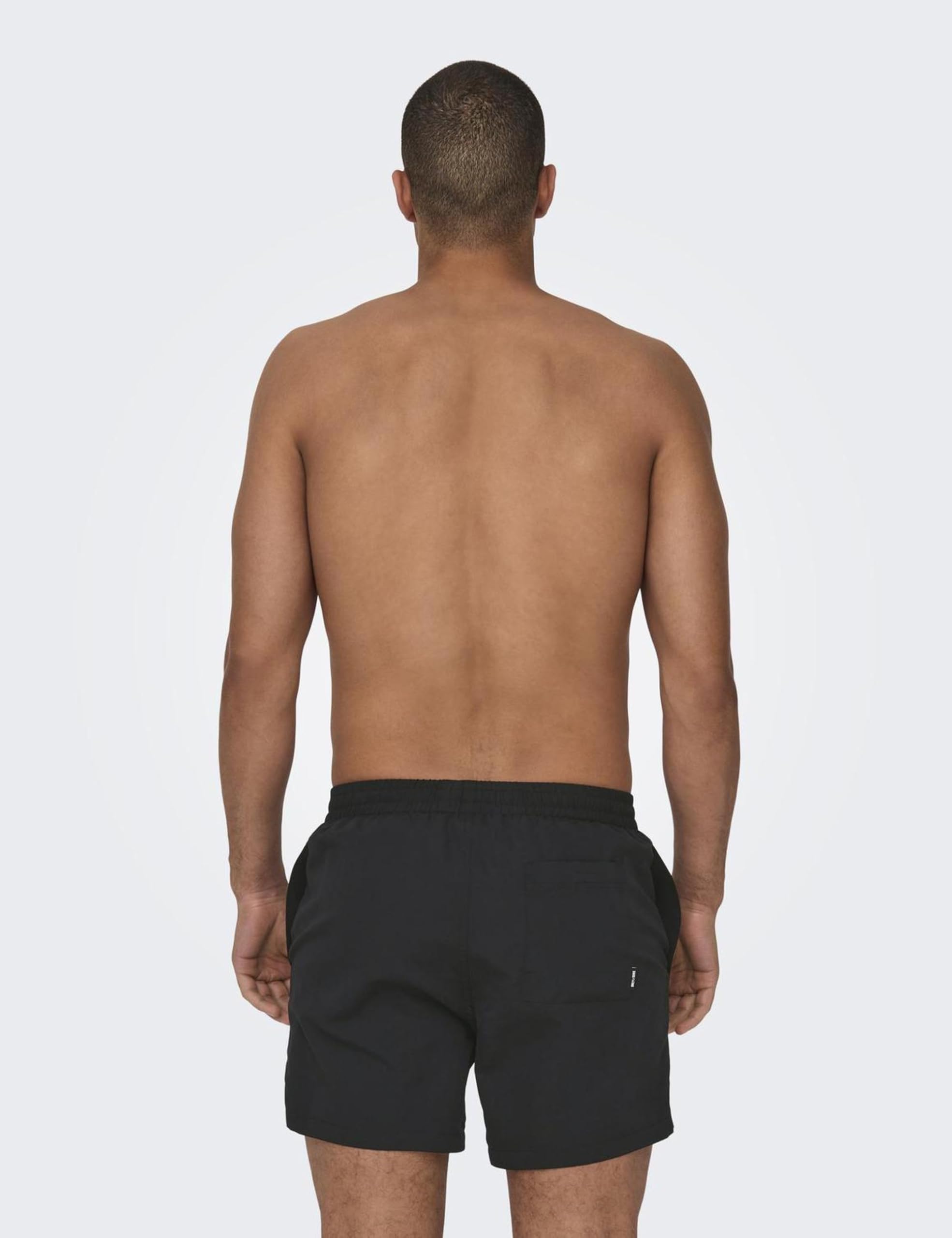 ONLY & SONS Pantaloncini Costume Mare Nero