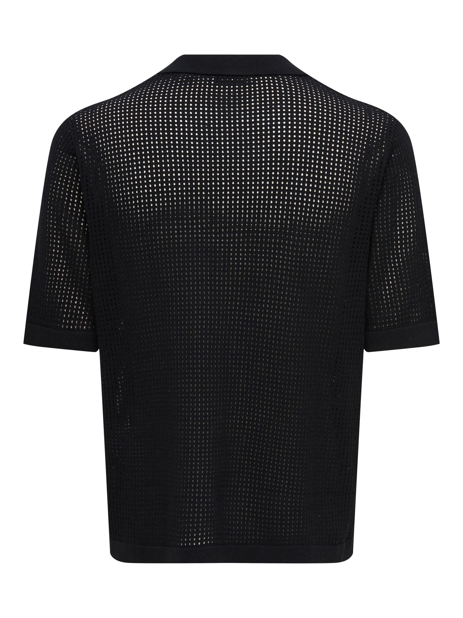 Only & Sons Onstegan Life polo nero L manica corta