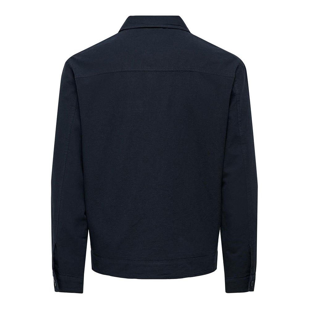 Only & Sons Eliot 0007 giacca uomo cotone lino taglia S