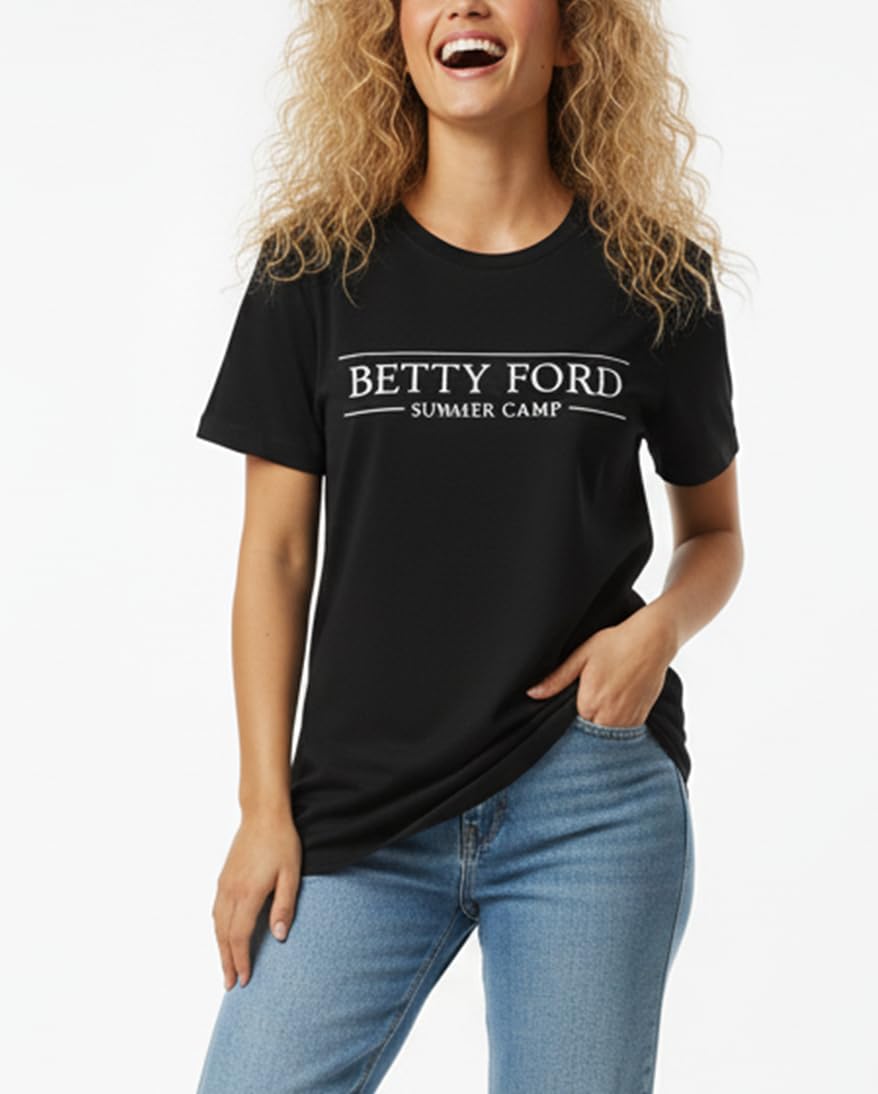 Makaya Betty Summer Camp T-Shirt Donna L Cotone