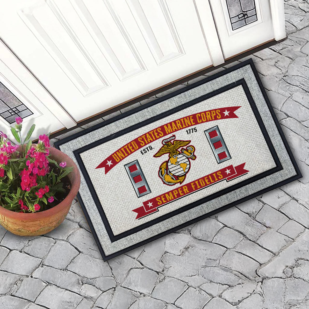 7.62 Design Home Products USMC W-4 zerbino 45x76 cm grigio