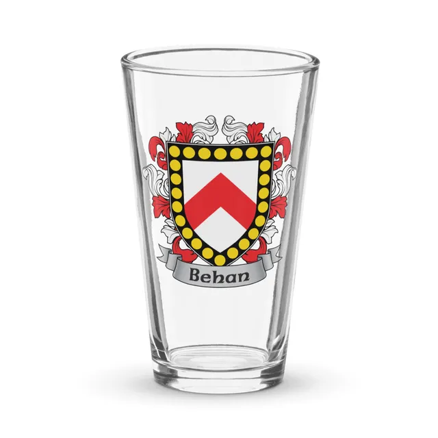 7.62 Design Behan bicchiere pinta vetro 16oz stemma