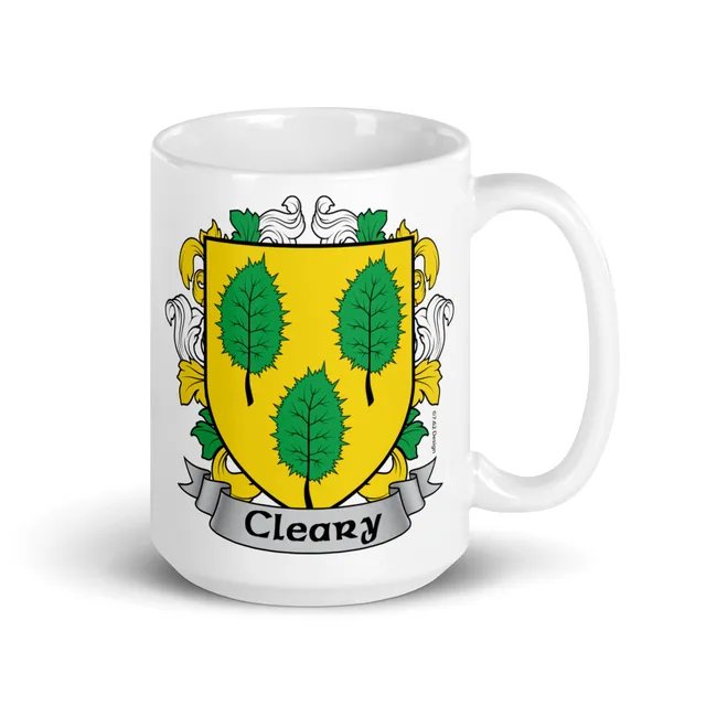 7.62 Design Cleary Tazza Mug 15oz Ceramica Stemma Irlandese