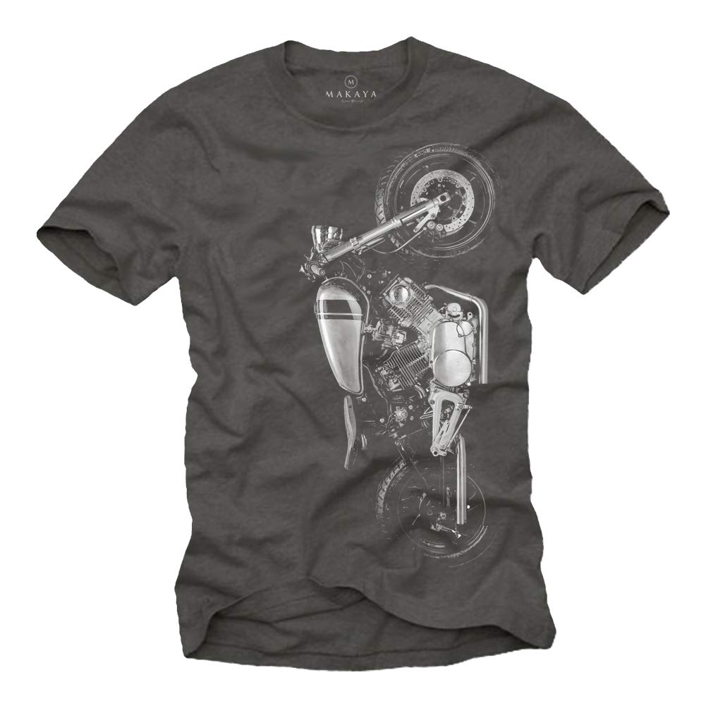 Makaya XV750 Virago T-Shirt Uomo XL Cotone Moto