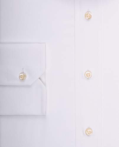 Camicissima Permanent Camicia Bianca Slim Manica Lunga