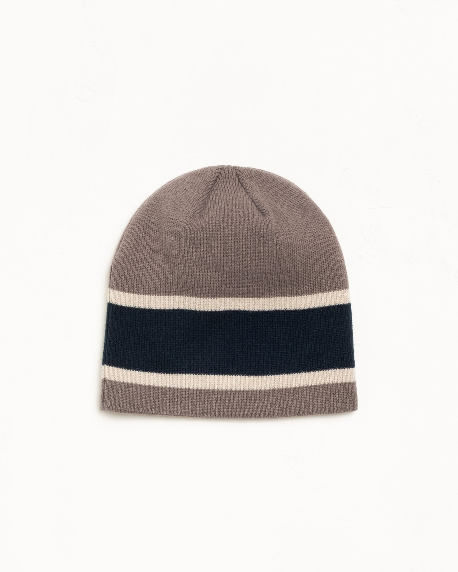 Stussy Sport Stripe Skullcap beanie sand acrilico