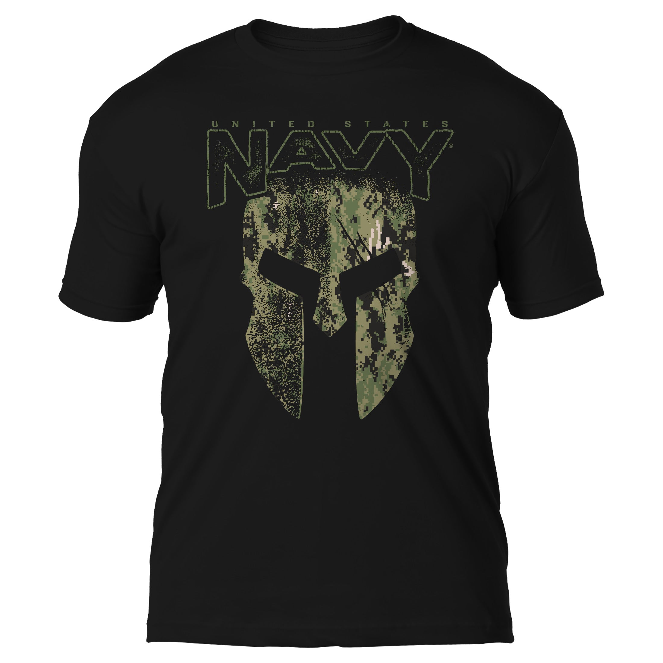 7.62 Design US Navy Spartan t-shirt nera cotone