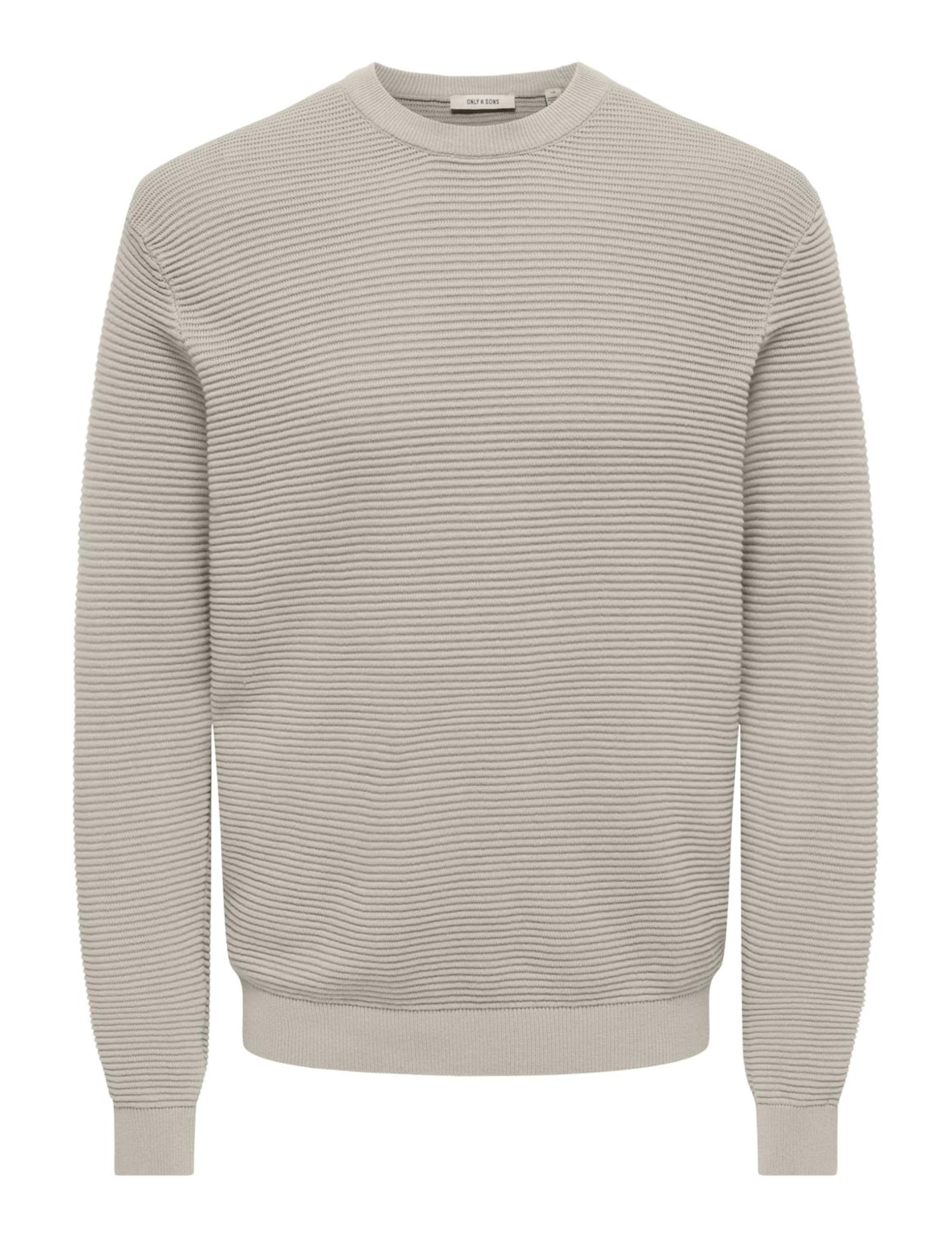 Only & Sons Onsron pullover girocollo uomo tinta unita
