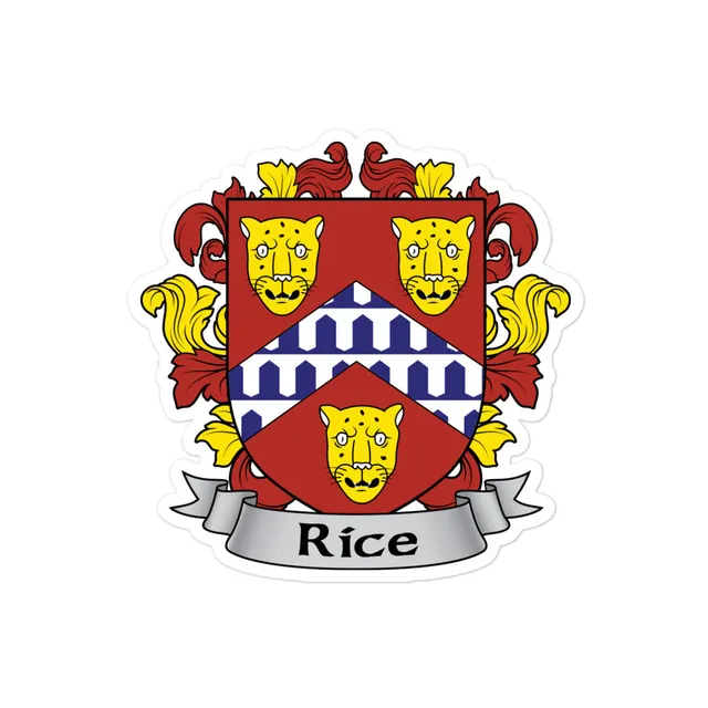 7.62 Design Rice Adesivo Vinile Stemma Irlandese 7,6 cm