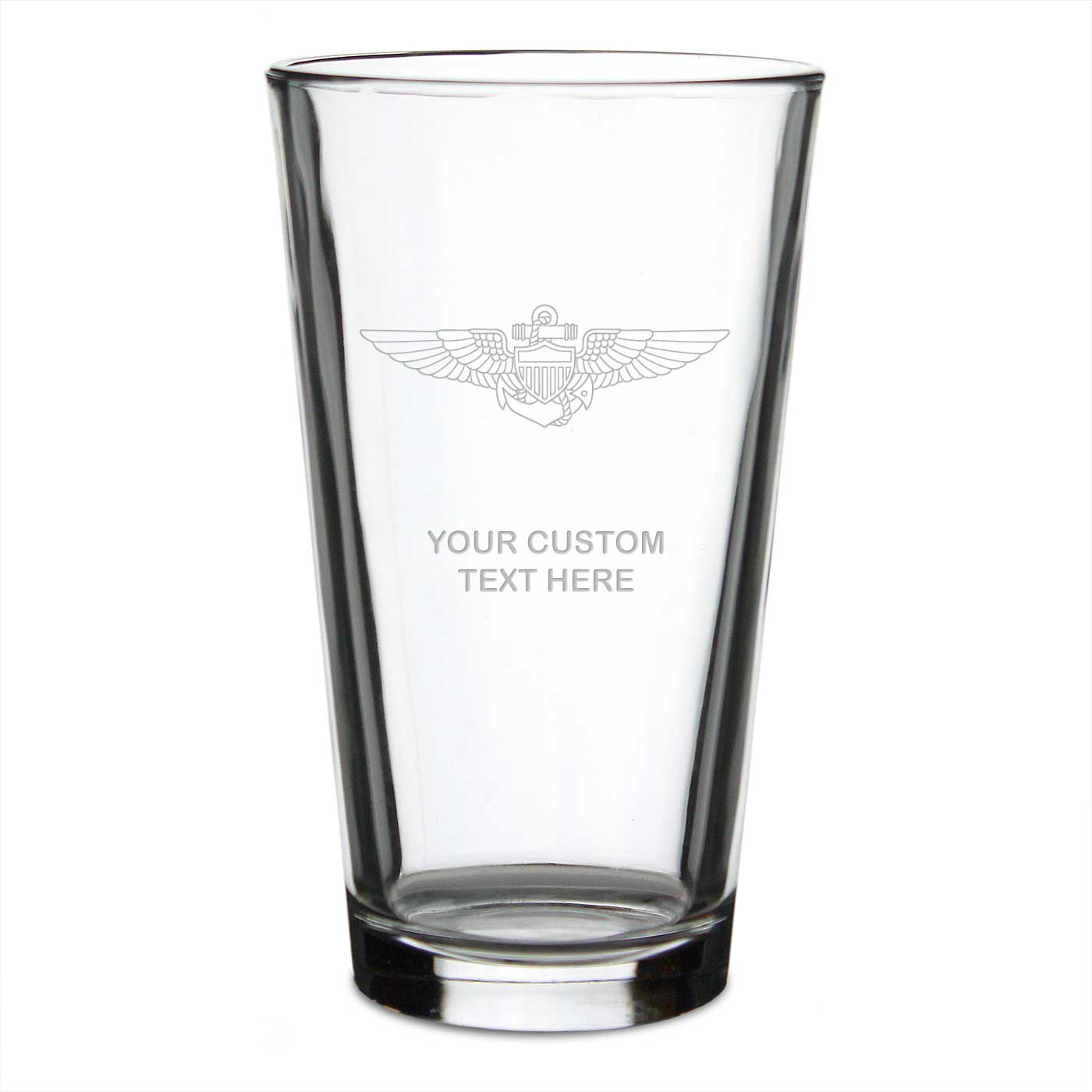 7.62 Design Navy Aviation bicchiere pinta vetro 16 oz