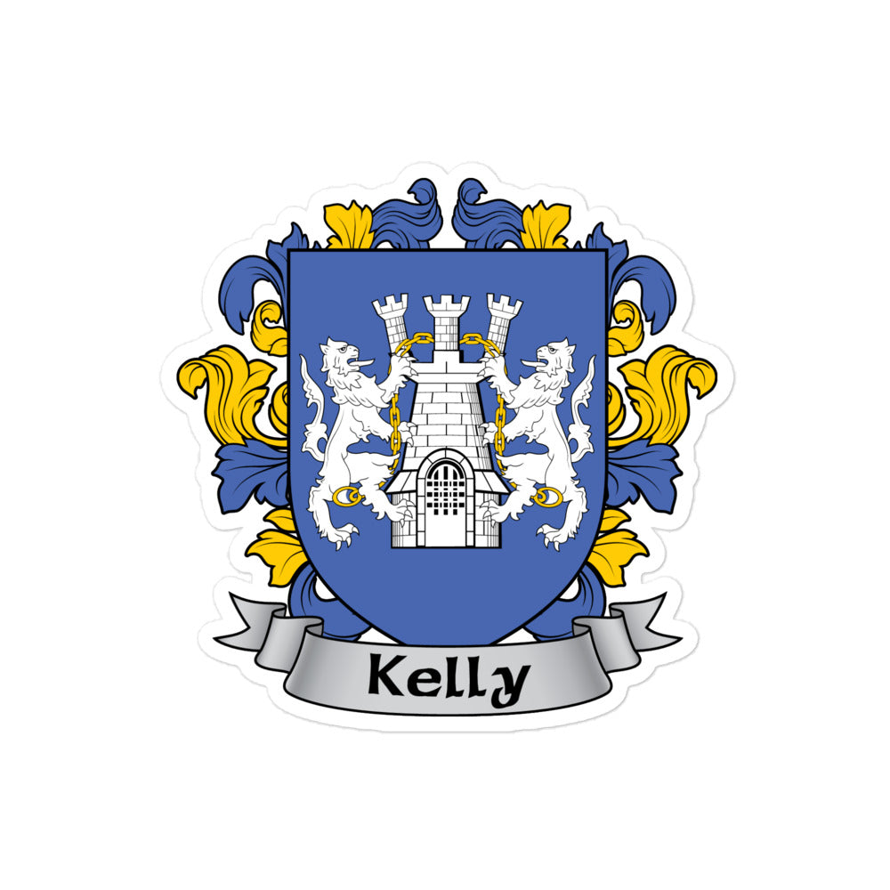 7.62 Design Kelly Irish Adesivo Auto 3"x3" Vinile Stemma