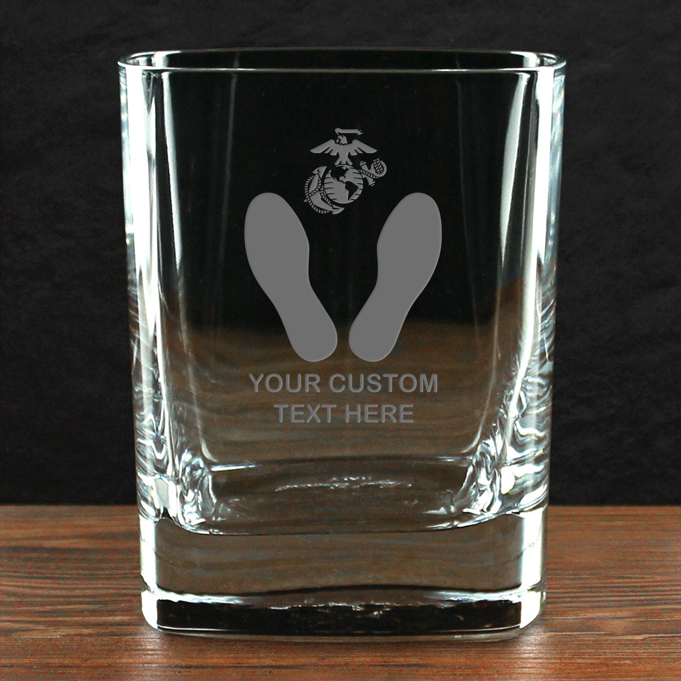 7.62 Design USMC bicchiere whiskey 11.5 oz Eagle Globe Anchor