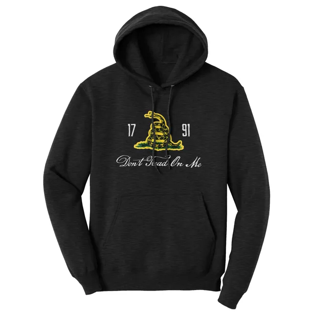7.62 Design Don't Tread On Me felpa uomo nero XL