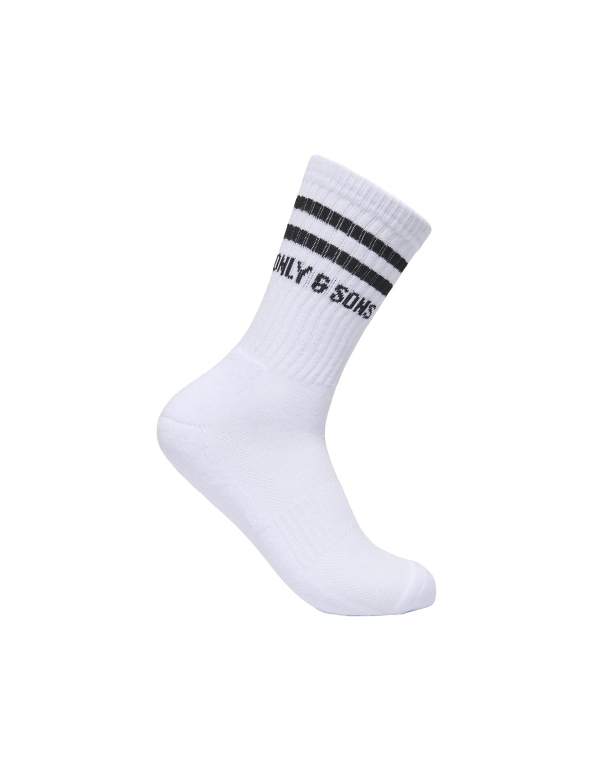 Only & Sons Onsevery Calzini Tennis Uomo 3 Paia Neri