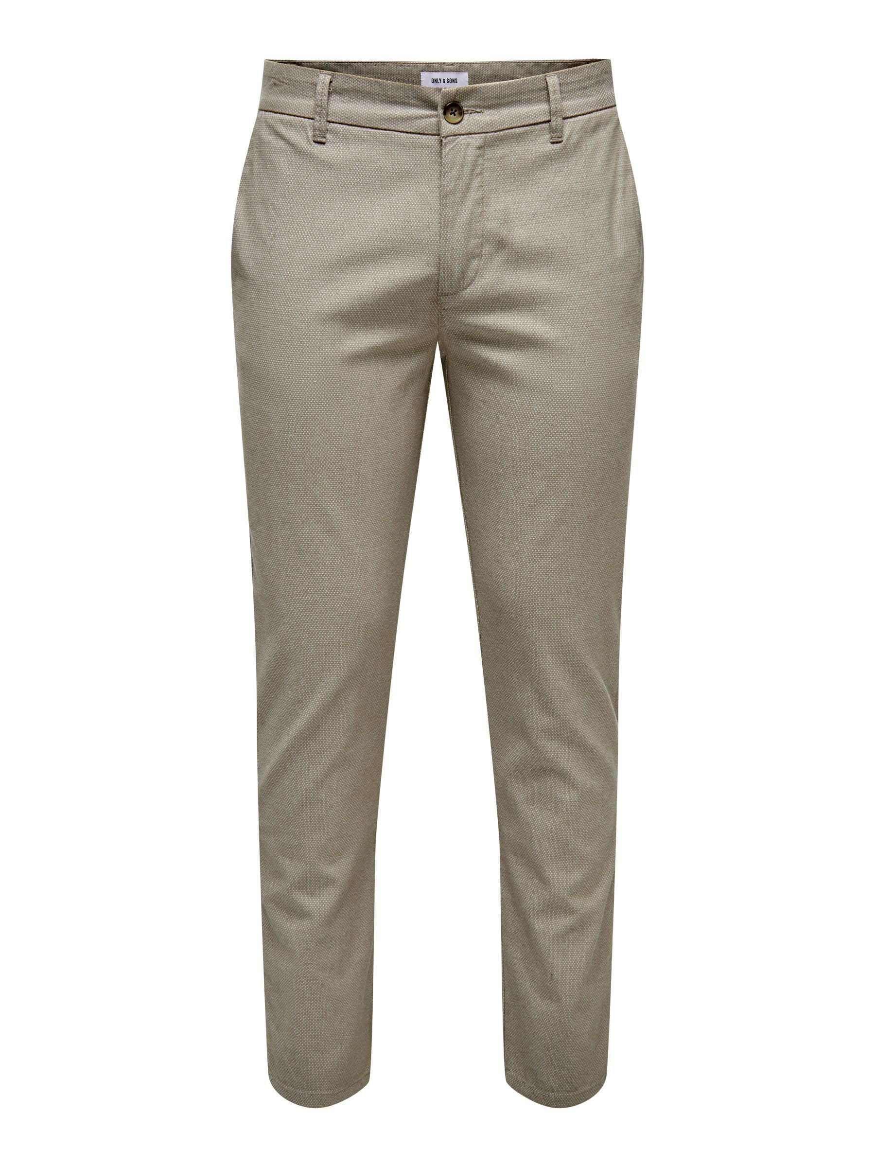 Only & Sons Pantaloni Uomo Chino Fallen Rock Cotone 33W/32L