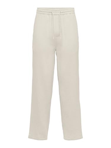 Only & Sons Onssinus Loose Fit Pantaloni uomo Moonbeam M
