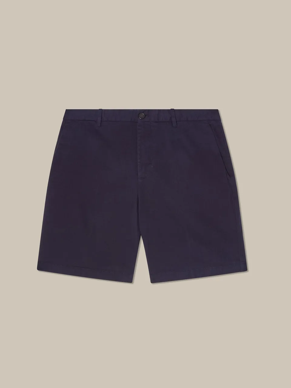 Robert Talbott Draper pantaloncini chino navy 33