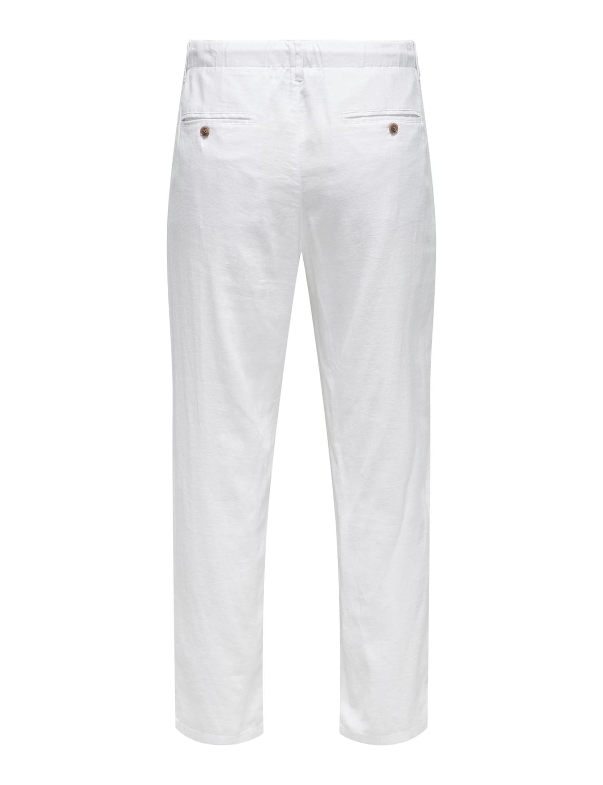 ONLY & SONS Onsleo 0048 Pantaloni Crop Lino 36W/32L